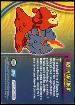 Topps Pokemon Topps Johto League Champions Non Foil #219 Magcargo - Image 2