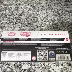 Pokemon Scarlet & Violet White Flare Elite Trainer Box English Booster 2025 - Image 3