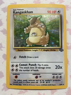 Pokemon TCG Kangaskhan Holo Rare Jungle 5/64 - Image 1