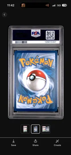 2025 POKEMON JTG SPECIAL ILLUSTRATION RARE #184 LILLIE'S CLEFAIRY EX PSA 9 - Image 2