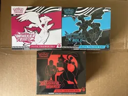 Pokemon TCG Lot - 3 ETB - Black & White + Destined Rivals - Image 1