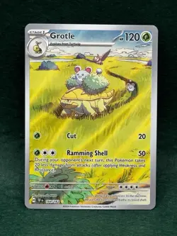 Pokemon TCG Grotle 164/162 Temporal Forces Holo Illustration Rare Nm - Image 1