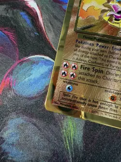 Pokemon Celebrations 25TH Anniversary Charizard & Pikachu UPC Gold Metal Promo - Image 5