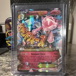 Pokemon TCG M Diancie EX XY44 XY Promo Mega Holo Rare Fairy 2015 - Image 1