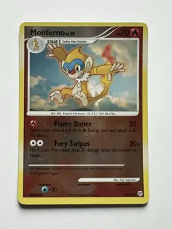 Monferno 56/130 | DP - Diamond & Pearl | REVERSE HOLO | Pokemon TCG - Image 1