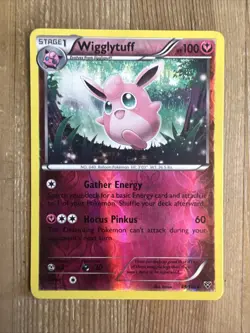 Pokemon TCG Wigglytuff XY 89/146 Reverse Holo Rare LP - Image 1