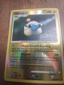 Pokemon Mareep Reverse Holo 82/127 Platinum LP Fast Ship - Image 2