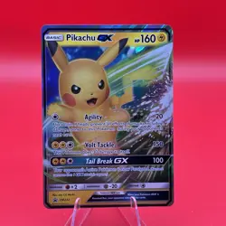 Pikachu GX - SM232 Black Star Promo Pokemon - LP - Image 1