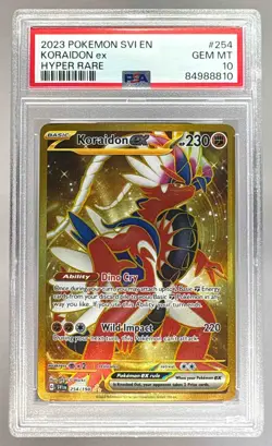 84988810 Koraidon ex 2023 Pokemon Scarlet & Violet #254/198 PSA 10 - Image 1