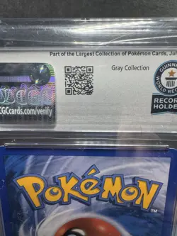 Guinness World Record Pokemon Skitty 44/109 EX Ruby & Sapphire (2003) CGC AU - Image 3