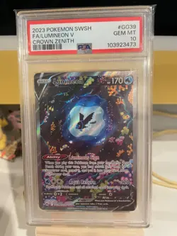 PSA 10 Lumineon V Full Art (GG39/GG70) - Crown Zenith - Pokemon TCG - Image 1