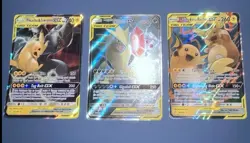 Pokemon Tag Team GX Lot Of Three NM And LP - Reserved - Image 1