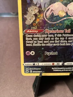 Pokemon TCG Mew GG10/GG70 Crown Zenith: Galarian Gallery Full Art Holo NM - Image 5