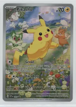 Pikachu (Paldea Adventure Chest) Holo Pokemon Scarlet & Violet Black Star Promo - Image 1