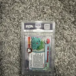 2000 Topps Chrome Bulbasaur #1 Spectra PSA 9 MINT - Image 4