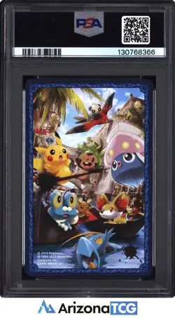 Pokemon 2013 Froakie King Of Diamonds Pokemon Center Tokyo Bay GEM MINT PSA 10 - Image 2