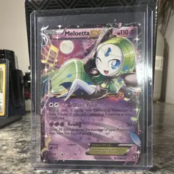 Pokemon TCG Meloetta EX RC11/RC25 Legendary Treasures Holo - Image 1