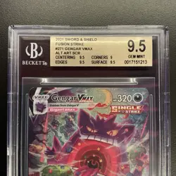 Gengar VMAX Alternate Art Secret 271/264 - Pokemon Fusion Strike SWSH08 - Image 2