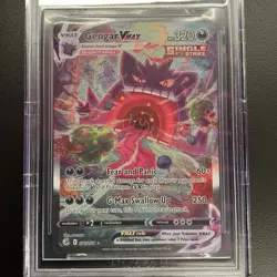 Gengar VMAX Alternate Art Secret 271/264 - Pokemon Fusion Strike SWSH08 - Image 3