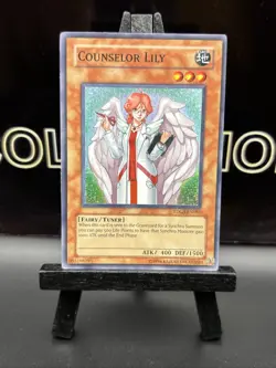 Yugioh Counselor Lily TDGS-EN081 Unlimited Edition Super Rare LP/HOLO - Image 2