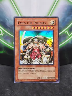 Yugioh Emes the Infinity DBT-EN001 Super Rare NM - Image 1
