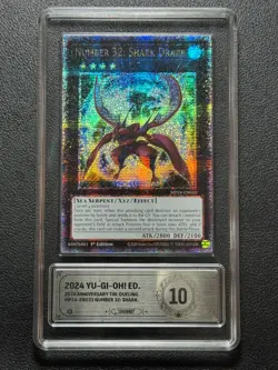 YU-GI-OH! EN. PCG10 NUMBER 32: SHARK. MP24-EN033 QCSER 2024 25TH English - Image 1