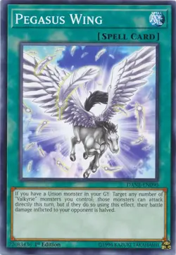 Pegasus Wing - DANE-EN090 - Common - 1st Edition - Lightly Played - Image 1