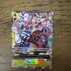 Perona (Alt Art) OP14-111 R THE AZURE SEA'S SEVEN English - Image 1