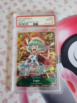 One Piece TCG - Sugar OP04 #024 Alternative Art - PSA 10 GEM MT - Image 1