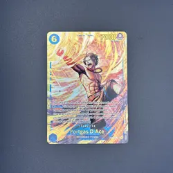 Portgas.D.Ace One Piece OP13-119 Carrying On His Will Foil - SP - Image 1