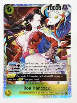 One Piece TCG - Boa Hancock - OP14-112 The Azure Sea's Seven (OP14) HOLO FOIL 2 - Image 1