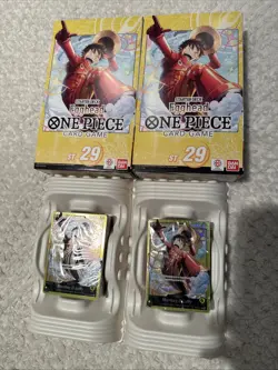 Lot of 2 One Piece ST 29 Starter Deck, Deck And Box Only, Decks Still Sealed - Image 1