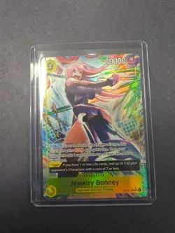 Jewelry Bonney (108) (Alternate Art) OP13-108 Carrying On His Will Foil - Image 1