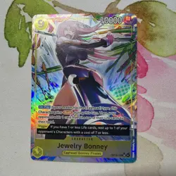 Jewelry Bonney (108) (Alternate Art) OP13-108 Carrying On His Will Foil - Image 1