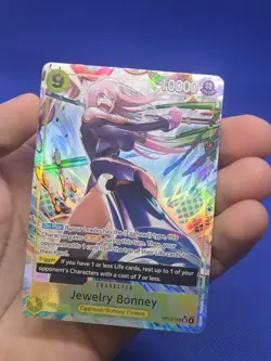 One Piece Carrying On His Will Jewelry Bonney OP13-108 Alternate Alt Art SR NM - Image 2