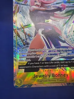 One Piece Carrying On His Will Jewelry Bonney OP13-108 Alternate Alt Art SR NM - Image 5