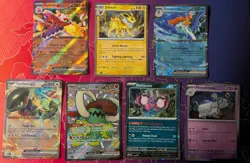 7x promo Bundle - Scarlet & violet - Pokemon card - Black Star - rare - HOLO - Image 1