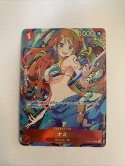 Nami C ST01-007 PROMO THE BEST Storage Box One Piece Card Japanese - Image 1