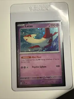 Latias Cosmo Holo #139 SVP Scarlet Violet Black Star Promo Pokemon Card NP - Image 3