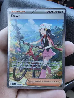 Dawn 129/094 SIR Full Art Holo Mega Evolutions Phantasmal Flames Pokemon Card NM - Image 1