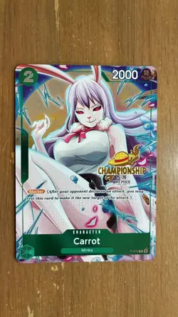 One Piece Card Carrot P-070 CS 25-26 Event Pack Promo Foil English Stamped 1⚓📈 - Image 1