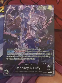 Monkey.D.Luffy (ENG 2nd Anniversary) OP09-061 One Piece Promotion Cards Foil - Image 1