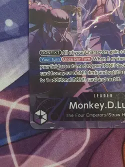 Monkey.D.Luffy (ENG 2nd Anniversary) OP09-061 One Piece Promotion Cards Foil - Image 3
