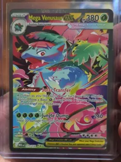 Mega Venusaur EX SIR 177/132 Mega Evolution English Pokemon TCG Mint/NM Card - Image 1