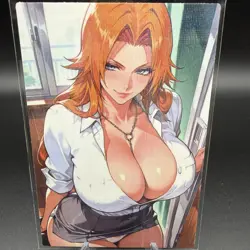 Rangiku Anime Waifu Card Doujin ACG Goddess Holo - Image 2