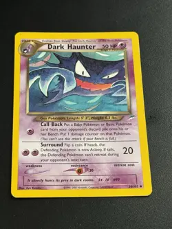 Dark Haunter 36/105 Neo Destiny Regular Pokemon Card LP - Image 1