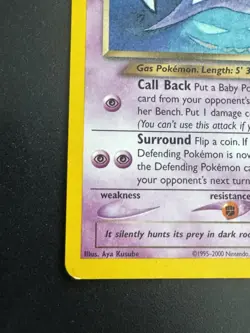 Dark Haunter 36/105 Neo Destiny Regular Pokemon Card LP - Image 2