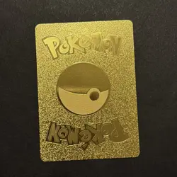 Special Delivery Pikachu Card Fan Art Ultra Rare Pokemon Gold Foil - Image 2