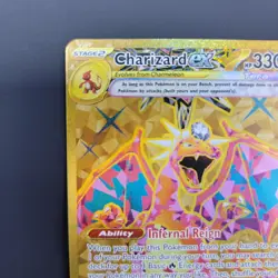 Pokemon TCG Obsidian Flames Charizard EX Hyper Rare Holo Card 228/197 NM - Image 4