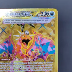 Pokemon TCG Obsidian Flames Charizard EX Hyper Rare Holo Card 228/197 NM - Image 5